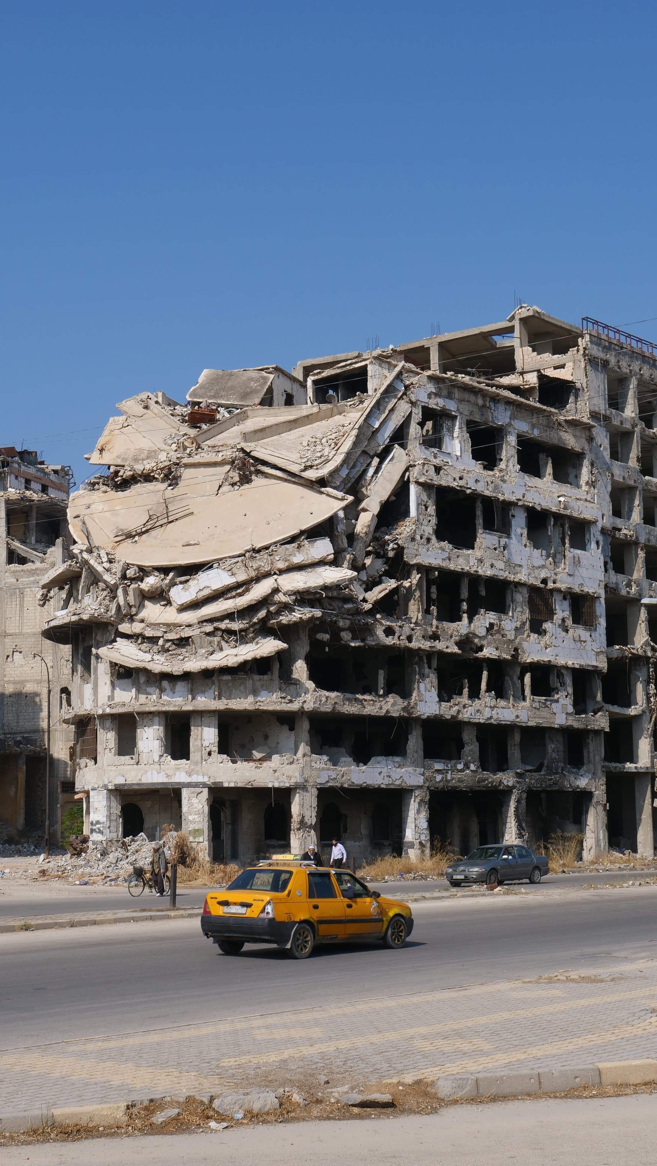 Destructions in Homs