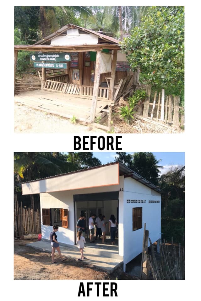 Malaria clinic and classroom for the Burmese community