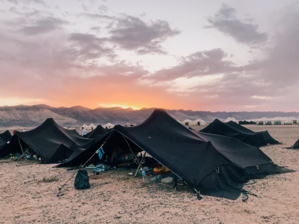 Sleeping at the Marathon Des Sables