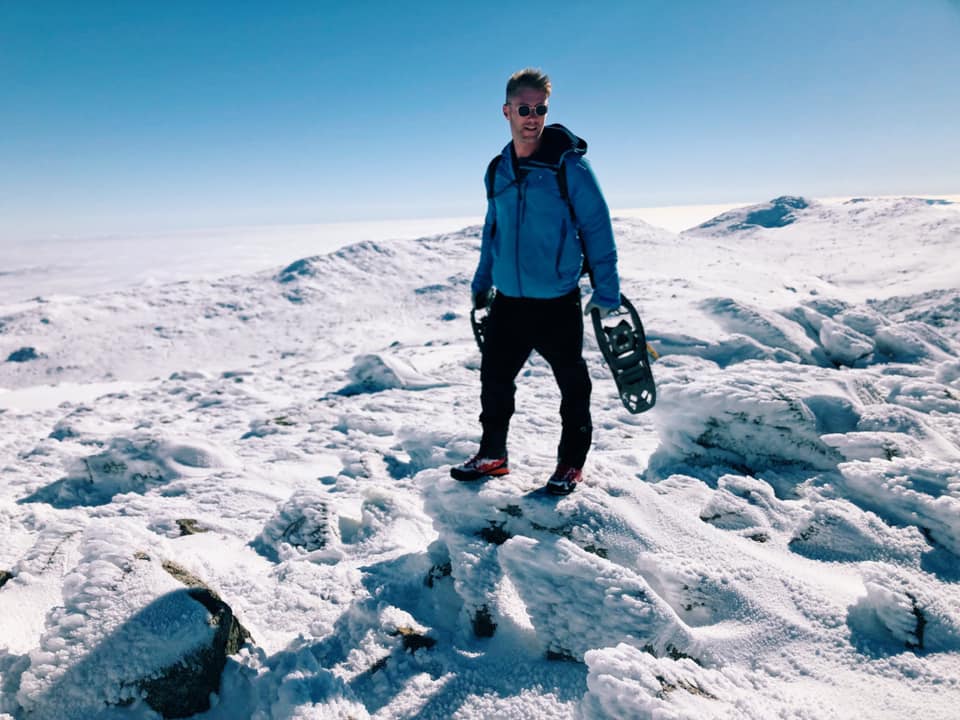 Climbing mount kosciuszko in winter