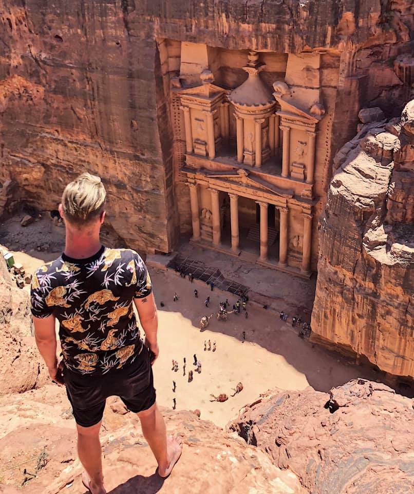 Best view of the treasury, Petra, Jordan