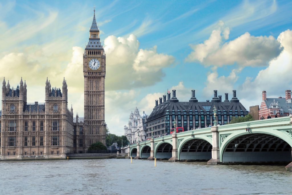 Houses of Parliament from Westminster Bridge