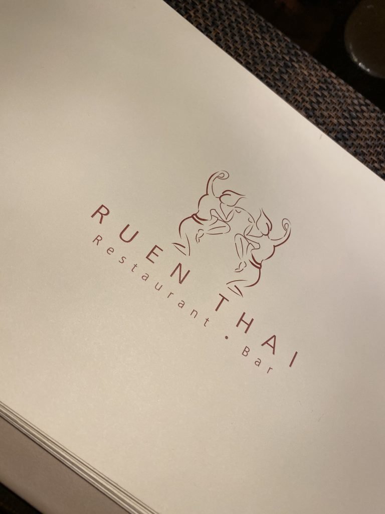 Ruen Thai Menu