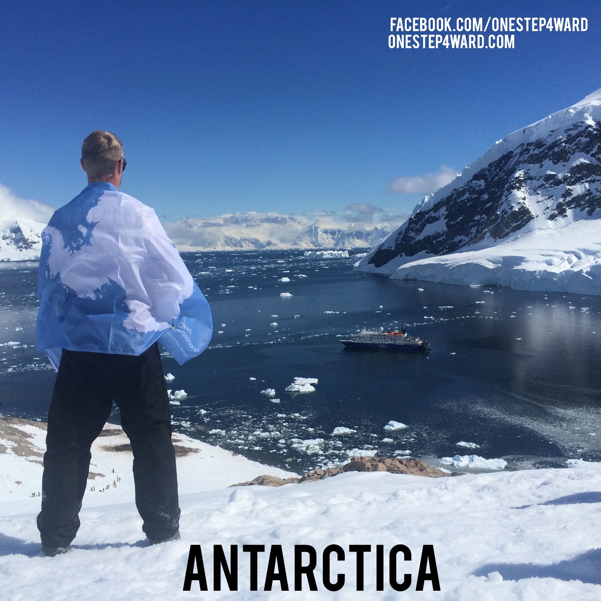 How many countries are there in antarctica one step 4ward