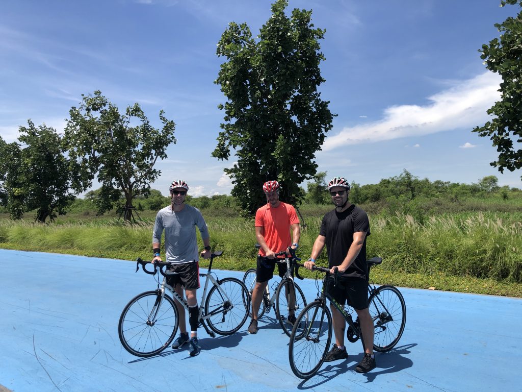 Cycling the length of thailand