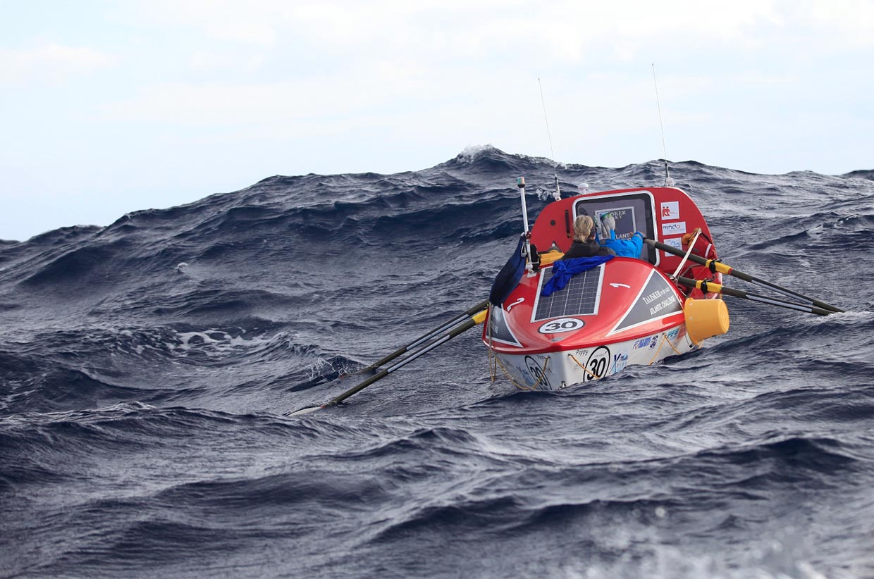 So I'm rowing across the Atlantic Ocean in January 2021