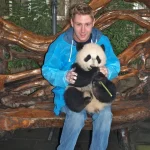 How to Hold a Panda in Chengdu Panda Park, China