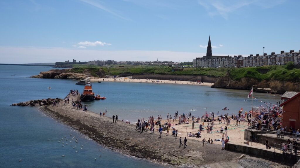 Cullercoats beach