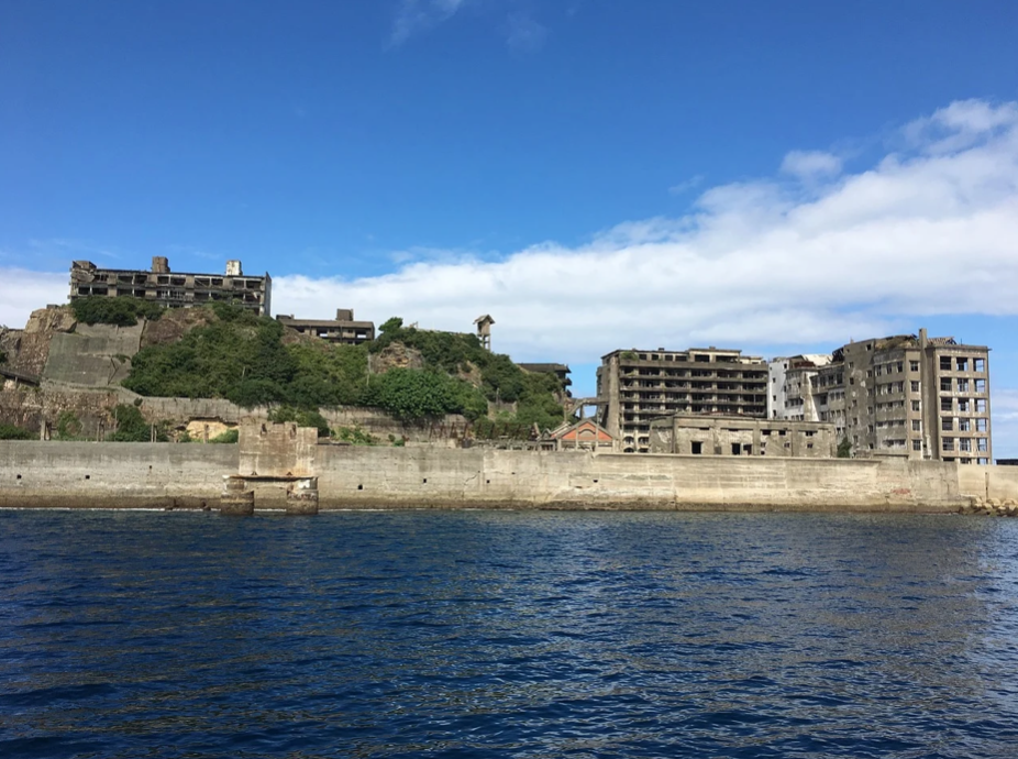 Abandoned island in japan