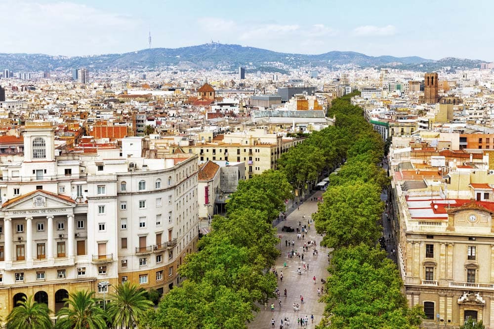 la rambla barcelona 