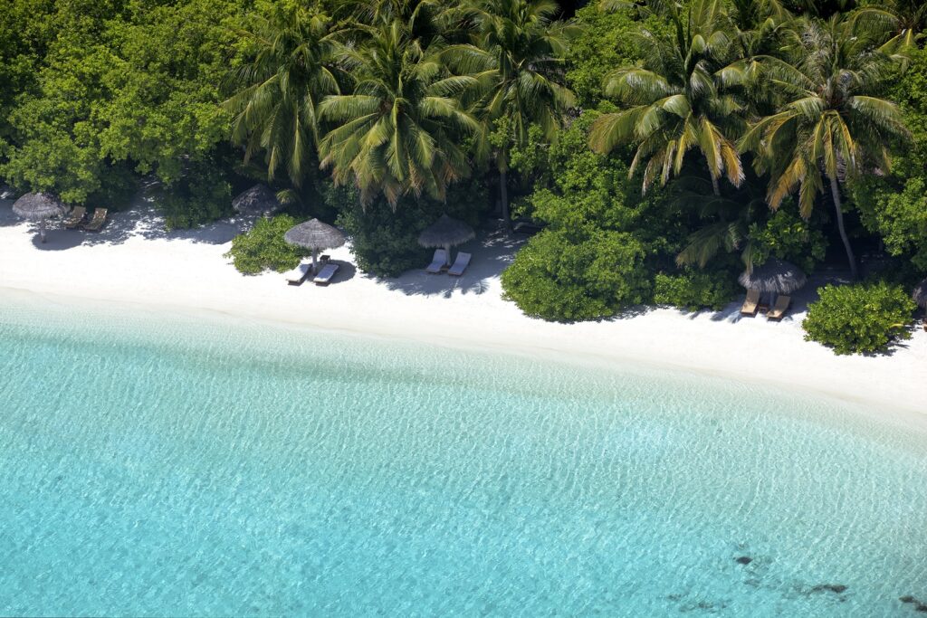 best beach in the maldives
