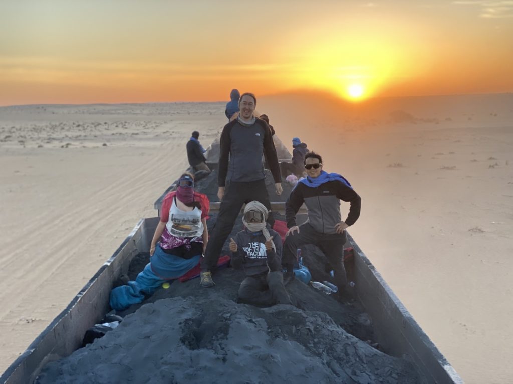 Our group trip in Mauritania last year