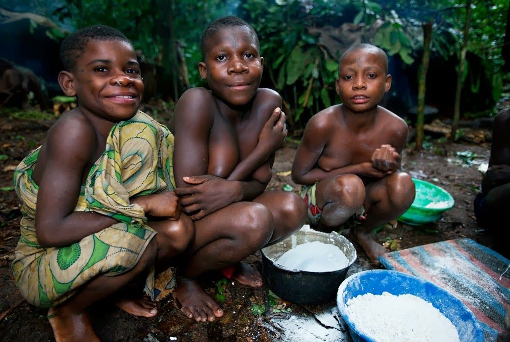 Pygmy tribes, Central African Republic