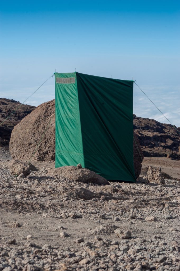 toilets on kilimanjaro
