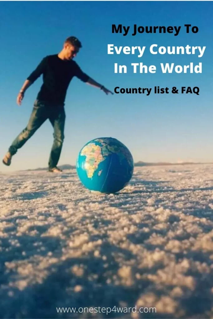 how much to visit every country in the world