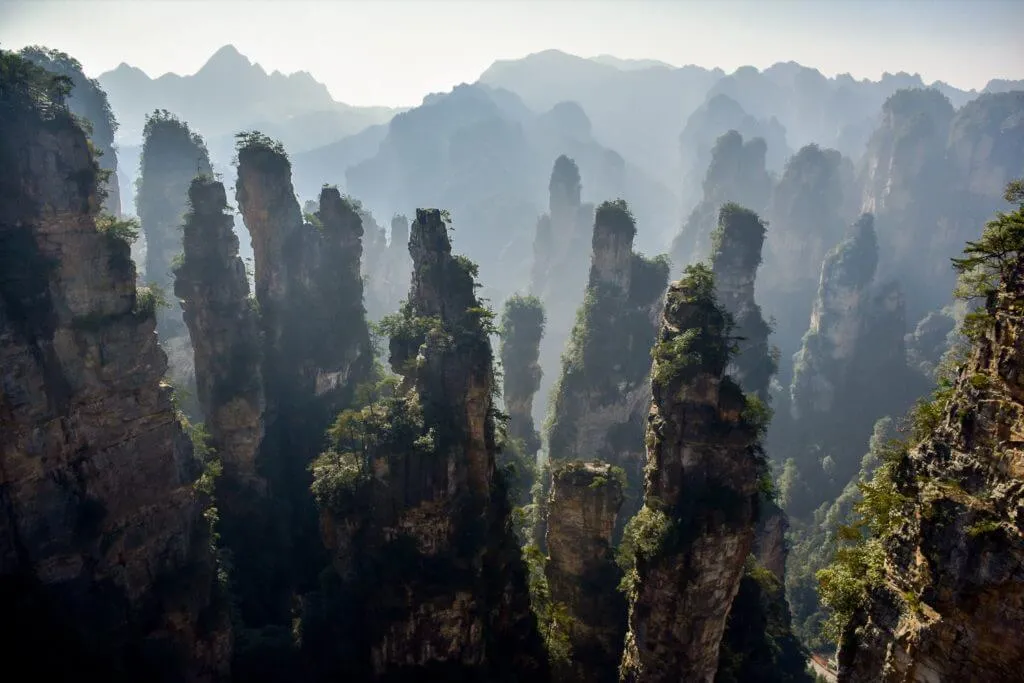 Visiting Zhangjiajie National Forest Park; The Avatar Mountains of China