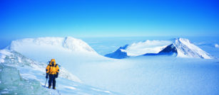 Mount Vinson, the highest mountain in Antarctica