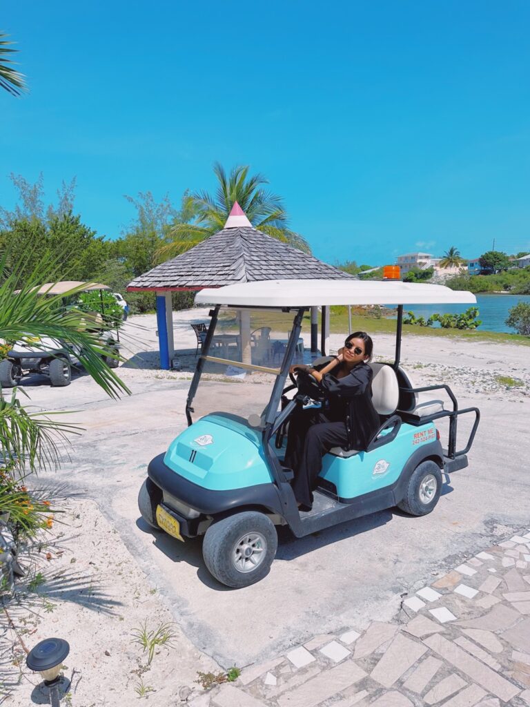 golf car rental staniel cay