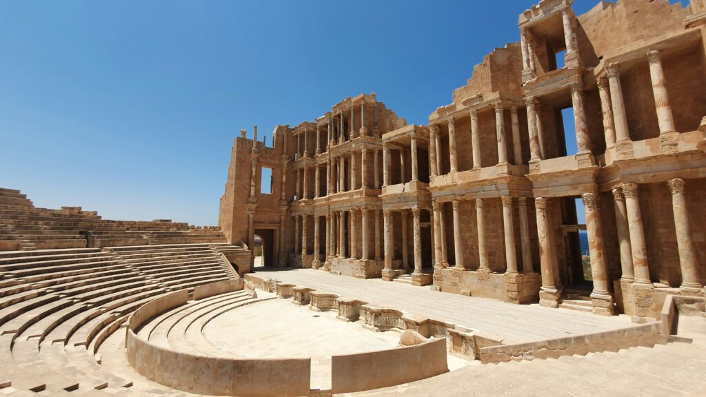 Leptis Magna ruins