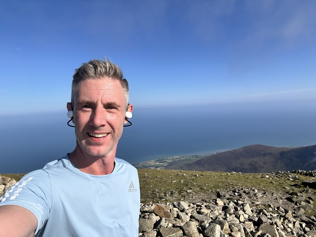 Climbing Slieve Donard