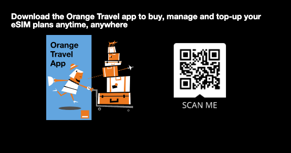 Orange eSIM download app