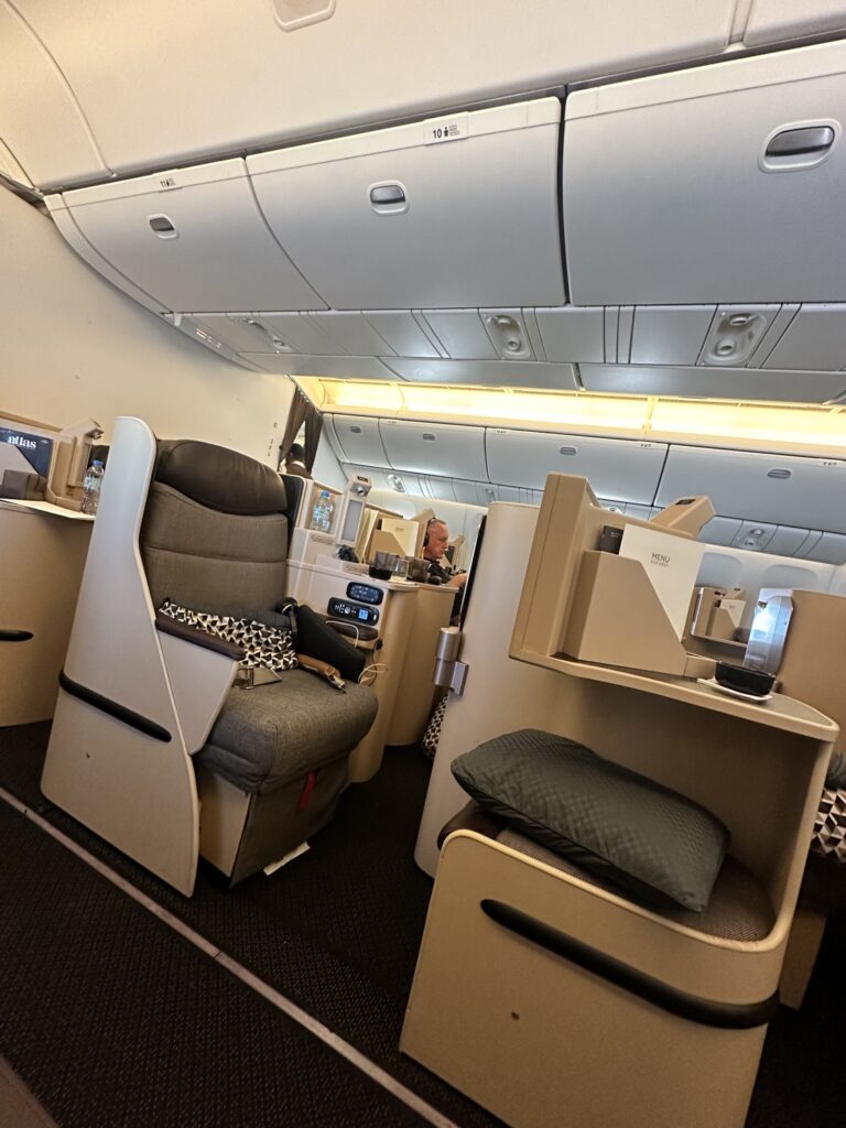 etihad airways business class B777 review