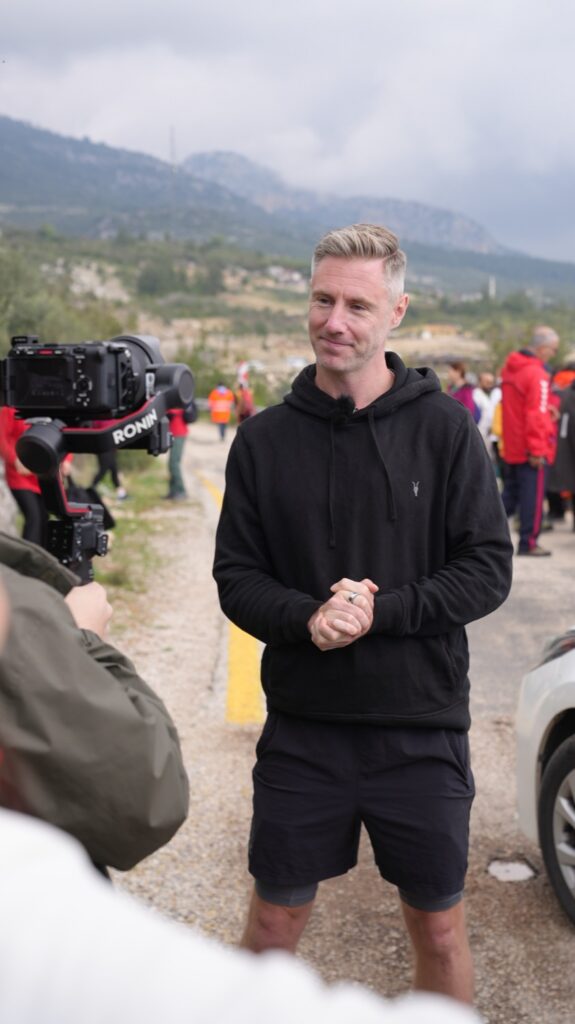Filming for TRT world