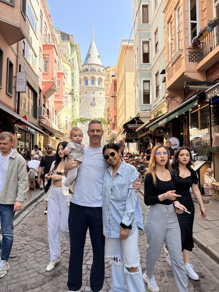 Traveling with a family