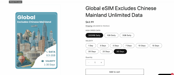 Mossroam eSim review