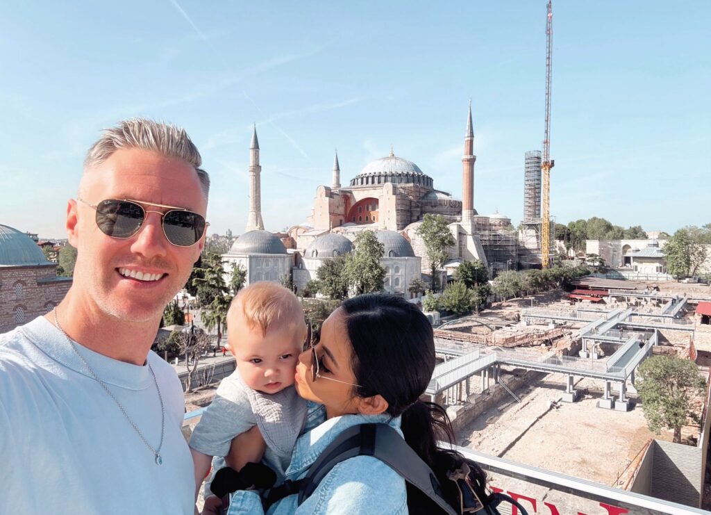 Traveling with a family