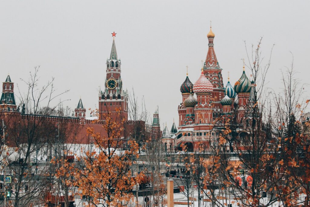 Moscow in winter