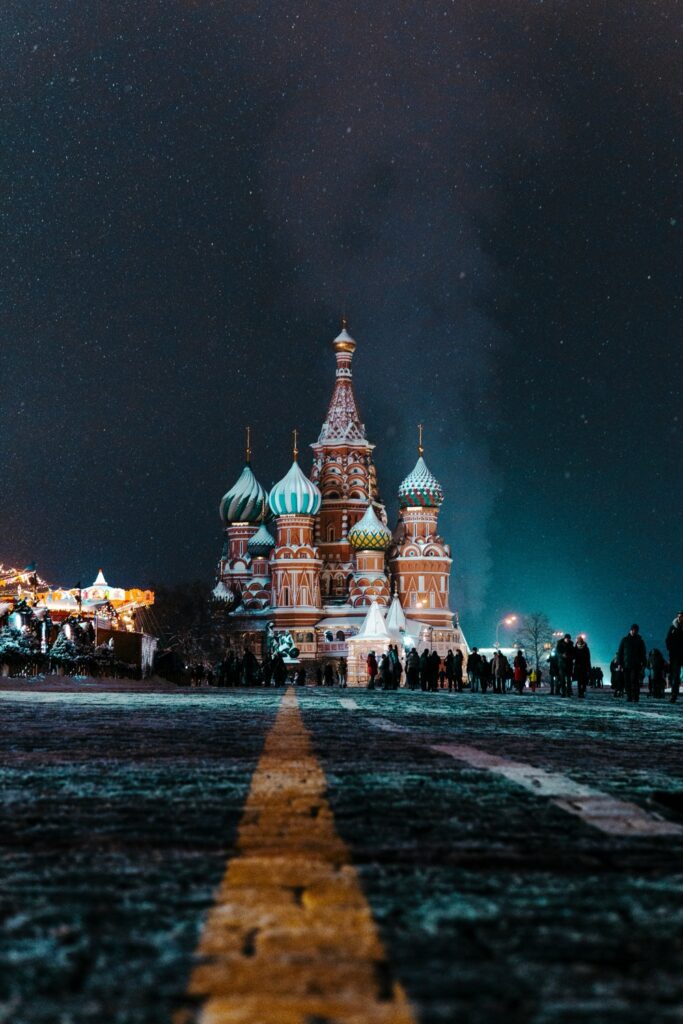 Moscow in winter