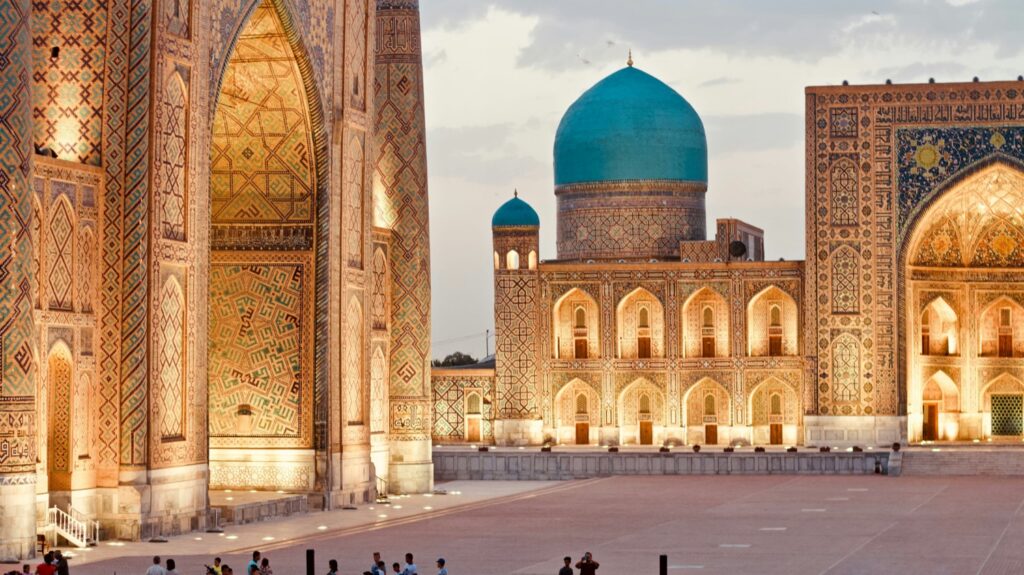 Silk road itinerary