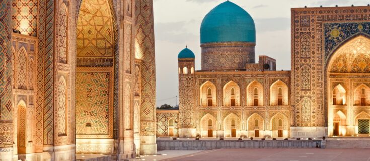 Silk road itinerary