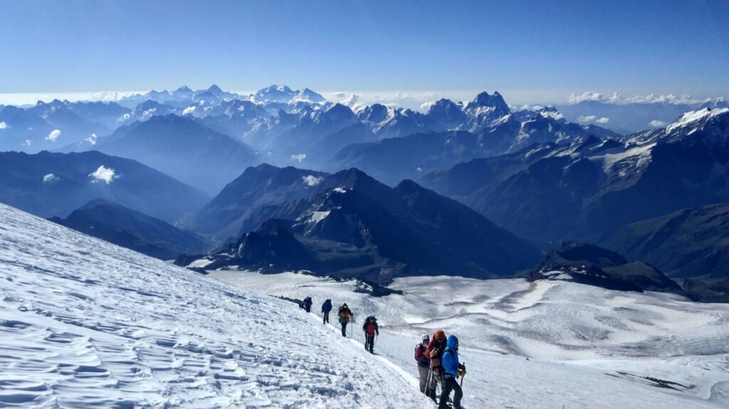 Mount Elbrus climb