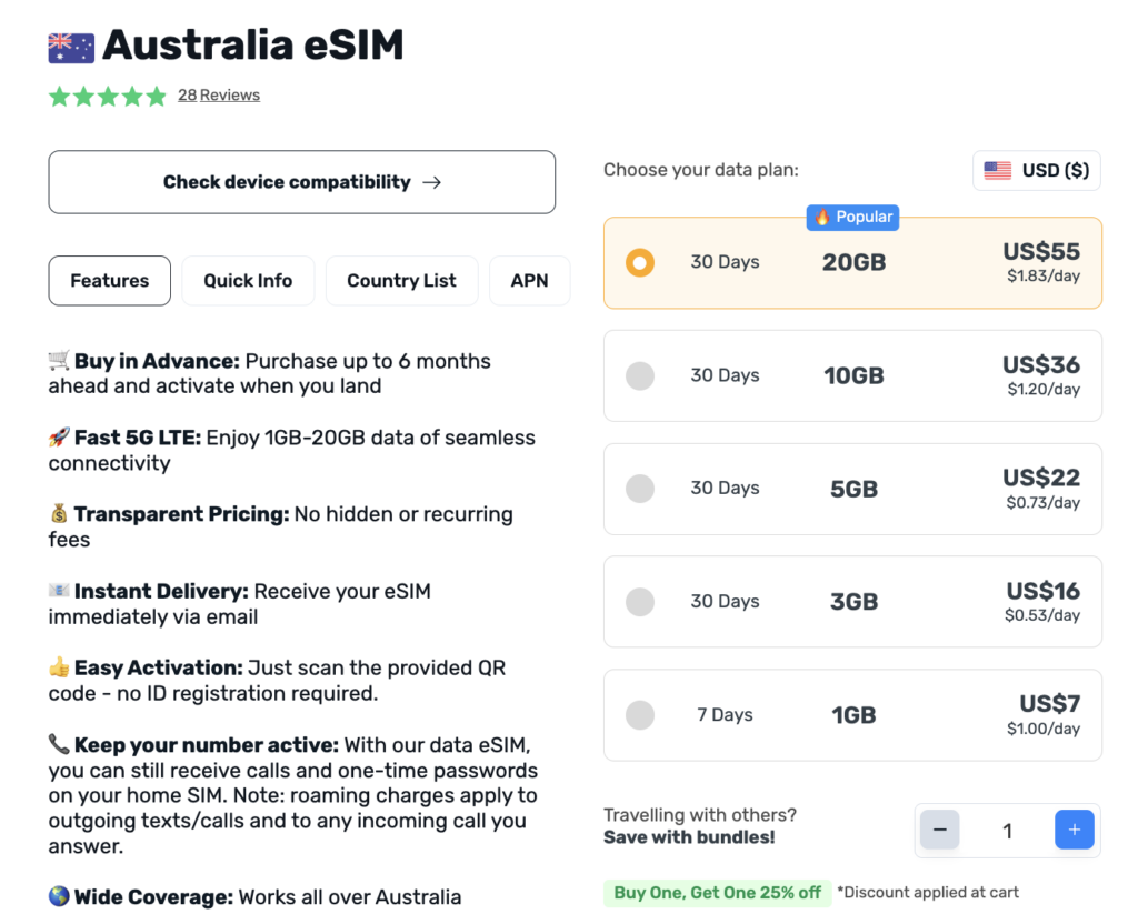 Simify eSim review
