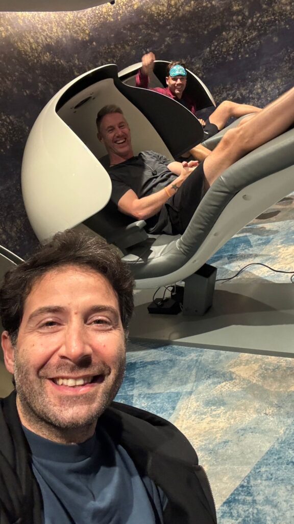 sleeping pod at Changi Lounge