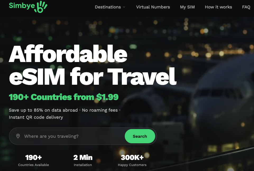 Simbye eSIM Review